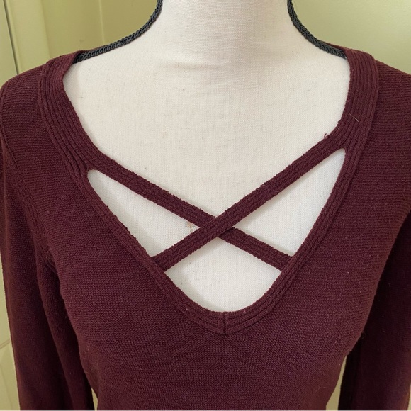 2/$20 FREE PEOPLE Criss Cross Tunic size S - Picture 3 of 10